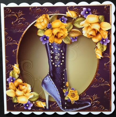 Fabulous Boot & Yellow Roses by Gitte Jensen