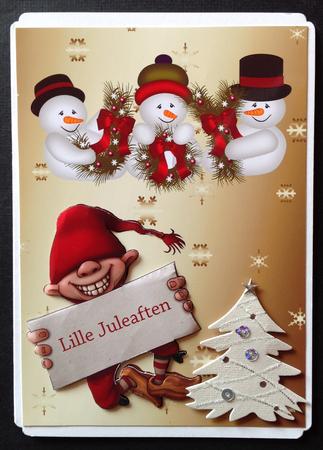 Snowflakes Gold Metallic Background 2 by Gitte Jensen
