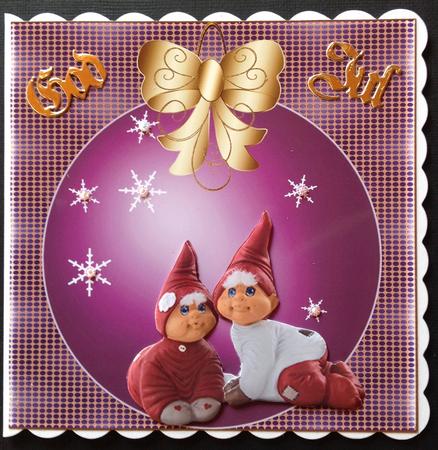 Christmas Bauble with Bow 4 by Gitte Jensen