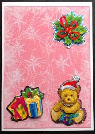 Snow Flurry A4 Backing Paper - Rich Shade by Gitte Jensen