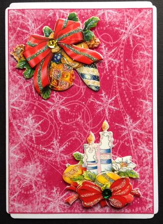 Snow Flurry A4 Backing Paper - Rich Shade by Gitte Jensen