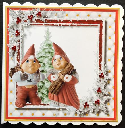 Lovely Christmas Incert, Blank by Gitte Jensen