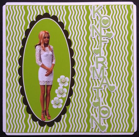 Basic Green and White Paper Pack by Gitte Jensen
