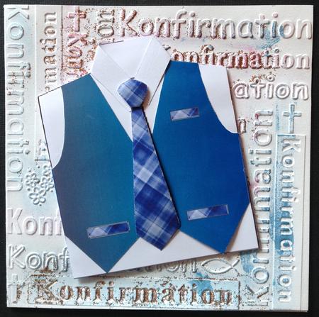 Blue Tone's Shirt Easel by Gitte Jensen