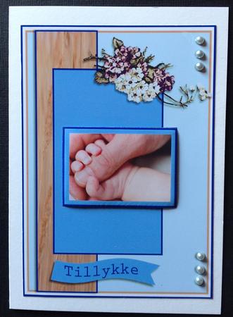 Baby Boy Handshake by Gitte Jensen