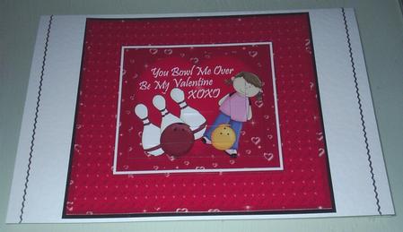 You Bowl Me Over Card Front by Glenis Entwistle