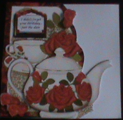 Old Country Rose - Time for Tea & Scones - Edgy by Glennis Mitchell