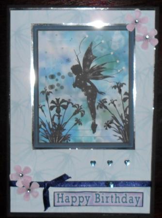 Black and White Fairy by Glenys Doyle