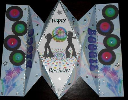 Diamond Fold Boogie Disco by Glenys Doyle