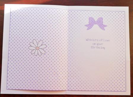 Pretty Dots A5 Portrait Insert by Glenys Doyle