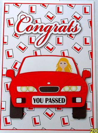 New Driver Left Hand Drive (red) by Glenys Doyle