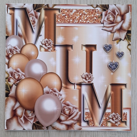 Mum on Your Special Day - Birthday or Mothers Day Insert by Glynis Preston