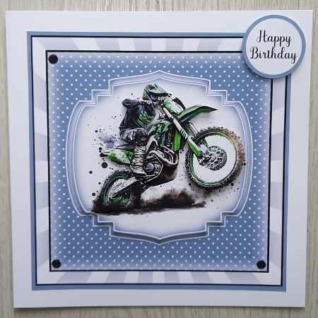 cup1210039_118824 - The Motocross Rider (7x7 inch square card kit)