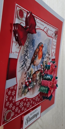 Winter Robins 1 by Glynis Preston