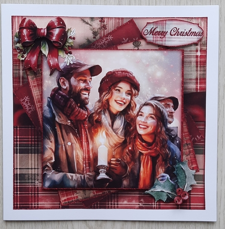 Christmas Bumper Kit 16 7X7 by Glynis Preston
