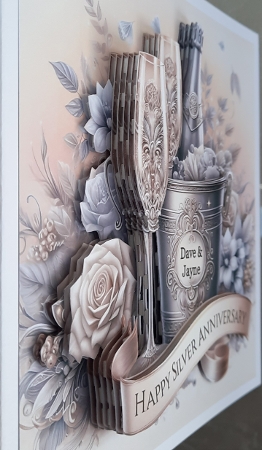 Silver Wedding Anniversary by Glynis Preston