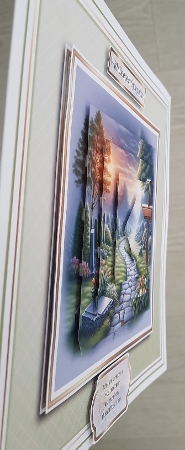 8x8 Memorial Garden Mini Pyramid Kit - x5 A4 Sheets  by Glynis Preston