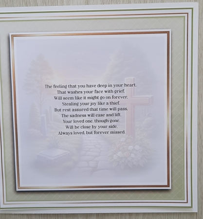 8x8 Memorial Garden Mini Pyramid Kit - x5 A4 Sheets  by Glynis Preston