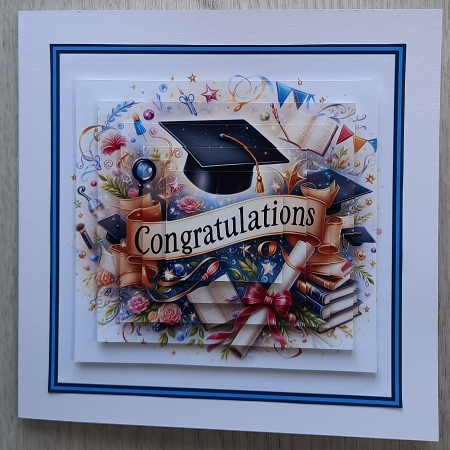 Graduation Congratulations 5x5 Toppers and Pyramid 2 by Glynis Preston