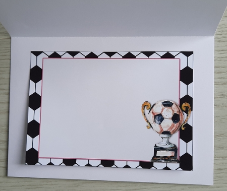 Football Mad 16 5x7 by Glynis Preston