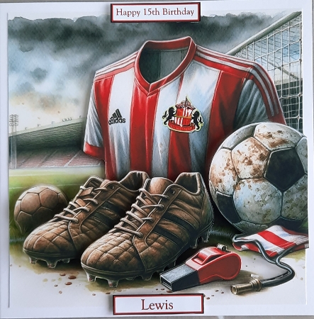 6X6 SUNDERLAND Themed  - Illustrations for Cardmakers & Designers  by Glynis Preston