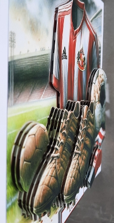 6X6 SUNDERLAND Themed  - Illustrations for Cardmakers & Designers  by Glynis Preston