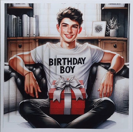 Birthday boy by Glynis Preston