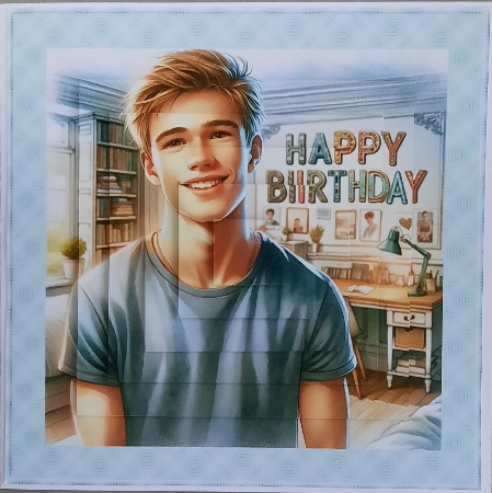 Birthday boy by Glynis Preston