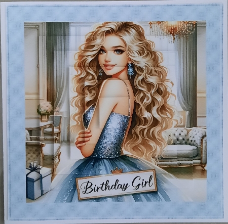 Birthday girl by Glynis Preston