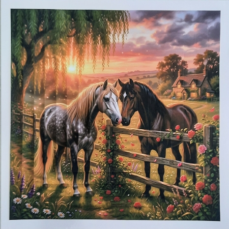 Horses  by Glynis Preston