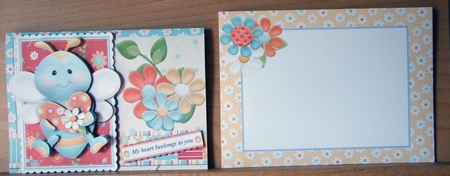 My Heart Beelongs to You Tent Card with Insert, Matching Envelope & Extra Sentiment Tags by Guinever Saunders