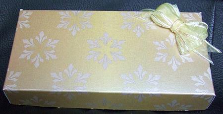 Snowflakes on Cream Gradient by GWYNETH GEORGE