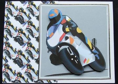 Biker by GWYNETH GEORGE