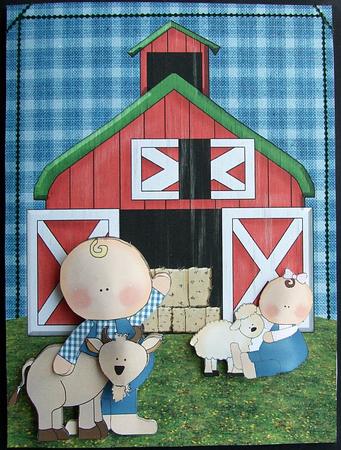 Farm Kids 2 by GWYNETH GEORGE