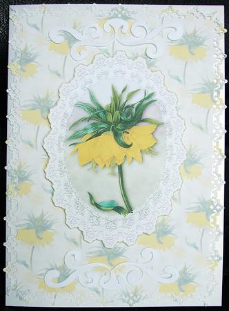 Yellow Crown Imperial Toppers by GWYNETH GEORGE