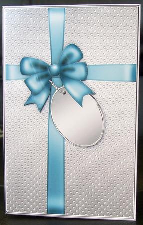 Elegant Gift Parcel Lottery Wallet Card by GWYNETH GEORGE
