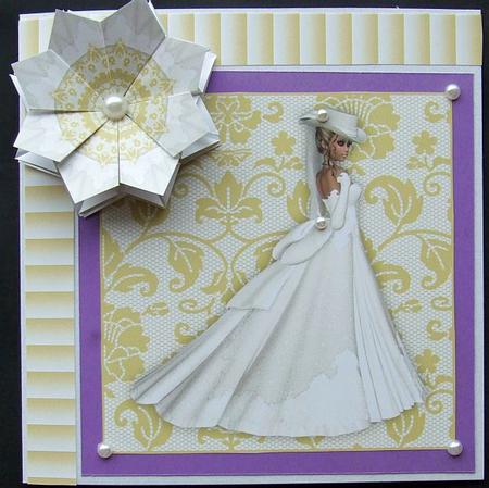 Wedding Bliss Teabag Sheet by GWYNETH GEORGE