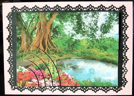 Still Waters Corner Pyrimage by GWYNETH GEORGE