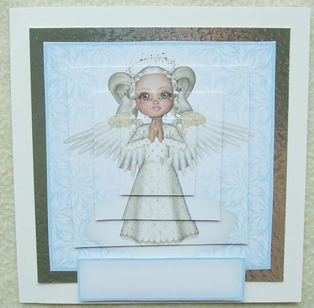 Heavenly Angel Blessings - Pyramid by GWYNETH GEORGE
