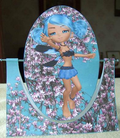 Brigit Fairy Flip Card Sheet by GWYNETH GEORGE
