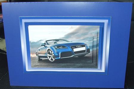 Audi Tt Sport Pyramid by GWYNETH GEORGE