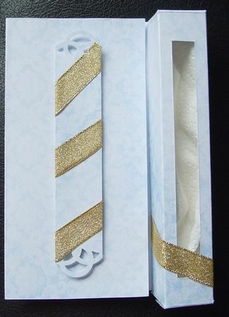 Faded Elegance Paper in Light Blue by GWYNETH GEORGE