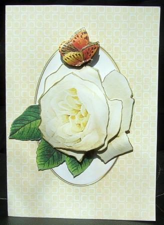 Luscious Berries A5 Card Front or Insert by GWYNETH GEORGE