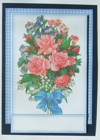 Spring Bouquet - Quick Card by GWYNETH GEORGE