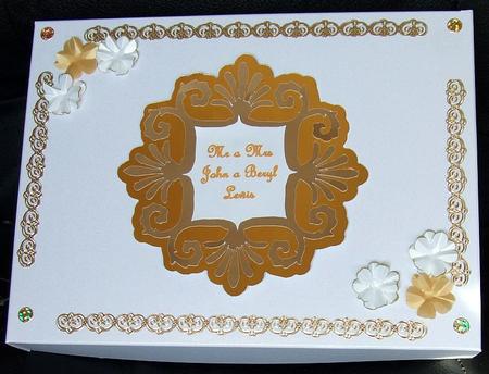Baroque Style Frame & Mat by GWYNETH GEORGE