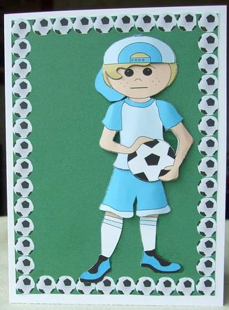 Foot Baller by GWYNETH GEORGE