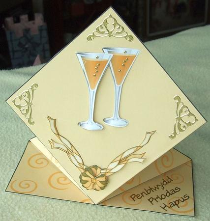 Celebration Diamond Top Card by GWYNETH GEORGE