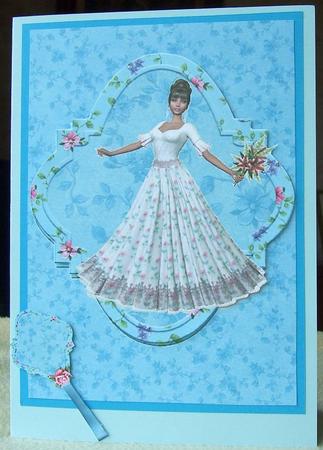 Summer Flower Lady by GWYNETH GEORGE