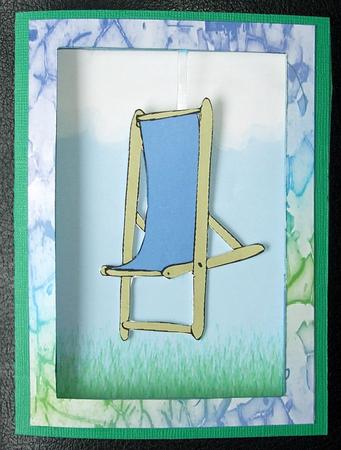 Floating Deckchair by GWYNETH GEORGE