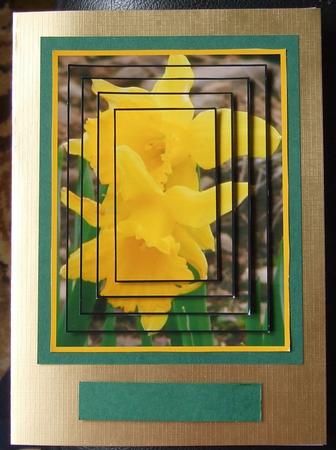 Daffodils Pyramid Topper - Pyramage by GWYNETH GEORGE